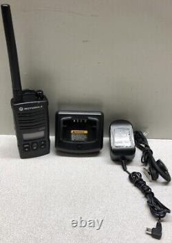 Motorola VHF Two-Way Radio Walkie Talkie with Battery Charger RDM207