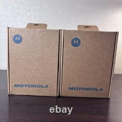 Motorola VL50 UHF Analog Two Way Radio with 2 Chargers TESTED