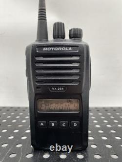 Motorola VX-264-G7-5 UHF Two-Way Radio 450-512 MHz TESTED