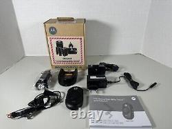 Motorola Walkie Talkie CLP446 Two Way Radio CLP0086BHLAA NEEDS PLUG ADAPTER