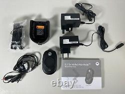 Motorola Walkie Talkie CLP446 Two Way Radio CLP0086BHLAA NEEDS PLUG ADAPTER