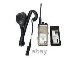 Motorola XPR3300e UHF 403-512MHz Two-Way Radio AAH02RDC9VA1AN with Charger Mic
