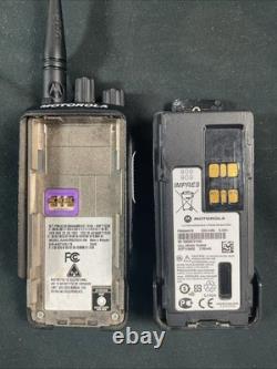 Motorola XPR3300e UHF Two Way Radio Walkie Talkie AAH02RDC9VA1AN With Antenna
