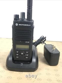Motorola XPR3500 Black 128 Channels Two-Way Portable Digital Compact Radio