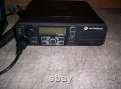 Motorola XPR4550 Two-Way Radio with Desktop Mic AAM27QNH9LA1AN Guaranteed Working