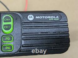 Motorola XPR4550 UHF 403-470 MHz 25w 1000 CH two-Way Radio AAM27QNH9LA1AN