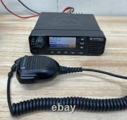 Motorola XPR5580E Two Way Radio AAM28UMN9RA1AN Mic F