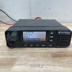 Motorola XPR5580E Two Way Radio AAM28UMN9RA1AN Mic F
