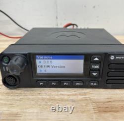 Motorola XPR5580E Two Way Radio AAM28UMN9RA1AN Mic F