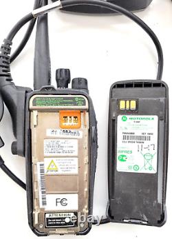 Motorola XPR6350 UHF AAH55QDC9LA1AN Two Way Radio with TRBO/MTP850/-S FuG PTT
