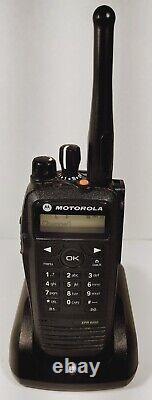 Motorola XPR6550 MOTOTRBO UHF 450-512 MHz TDMA DMR Two Way Radio AAH55TDH9LA1AN