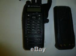 Motorola XPR6550 TRBO 136-174 MHz VHF Two Way Radio w Charger AAH55JDH9LA1AN