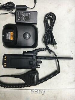 Motorola XPR7350e VHF MotoTRBO DMR Digital Portable Two Way Radio AAH56JDC9KA1AN