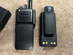 Motorola XPR7350e VHF MotoTRBO DMR Digital Portable Two Way Radio with Charger