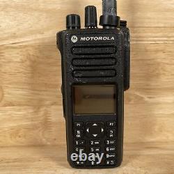Motorola XPR7550E Black Bluetooth Digital Display Two-Way Radio Walkie Talkie