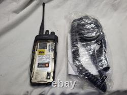 Motorola XPR7580e Portable Two-Way Radio AAH56UCN9RB1AN withNew Microphone
