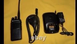 Motorola XPR 3300 Two-Way Radio Portable Handheld with Microphone & Charger