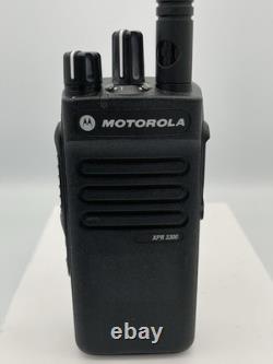 Motorola XPR 3300 UHF MOTOTRBO Portable Radio BAT-CHG- Free Programming