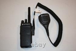 Motorola XPR 3300e UHF 403-512 MHz Digital Two Way Radio Black