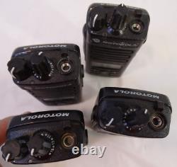 Motorola XPR 3500e Two-Way Radios Lot of 4, for Parts/Repair