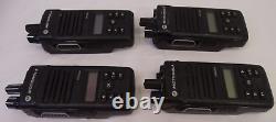 Motorola XPR 3500e Two-Way Radios Lot of 4, for Parts/Repair