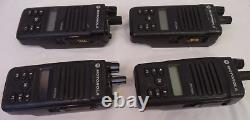 Motorola XPR 3500e Two-Way Radios Lot of 4, for Parts/Repair