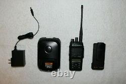 Motorola XPR 3500e UHF Digital (AAH02RDH9VA1AN) Two-Way Radio with Accessories