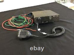 Motorola XPR-4300 Digital Two Way Radio With Microphone & Cords UNTESTED CLEAN