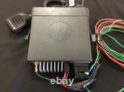 Motorola XPR-4300 Digital Two Way Radio With Microphone & Cords UNTESTED CLEAN