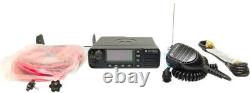 Motorola XPR 5550e UHF 450-512 MHz TDMA Two Way Mobile Radio Connect Plus BT AES