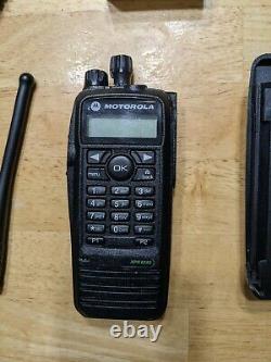 Motorola XPR 6550 Portable Two-Way Radio, With Battery, Charger, and Mic