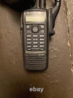 Motorola XPR 6550 Portable Two-Way Radio, With Charger