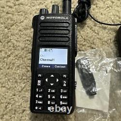 Motorola XPR 7550 UHF AAH56RDN9KA1AN DMR Two Way Radio