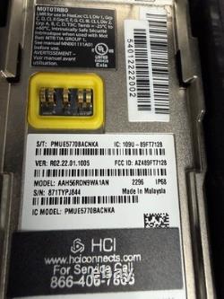Motorola XPR 7550e AAH56RDN9WA1AN UHF 403-512 Mhz Two-Way Radio Untested