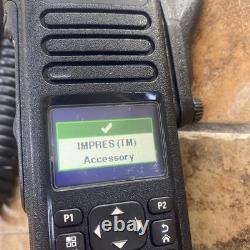 Motorola XPR 7550e TWO WAY RADIO AAH56RDN9RA1AN W / Battery Antenna Mic & Clip