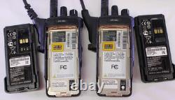 Motorola XPR 7580e Two-Way Radio Walkie Talkie withBattery & Mic, Lot of 2, Parts
