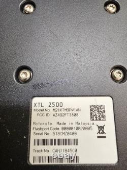Motorola XTL2500 110 Watt 136-174 VHF MHz Remote Head Two Way Radio M21KTM9PW1AN