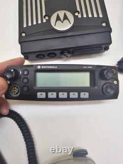 Motorola XTL2500 136-174 VHF 50W Remote Head Two Way Radio w Mic M21KSM9PW1AN