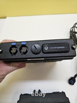 Motorola XTL2500 136-174 VHF 50W Remote Head Two Way Radio w Mic M21KSM9PW1AN