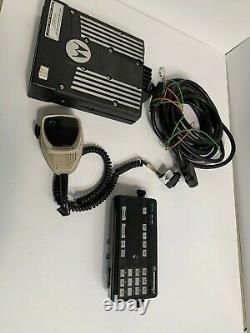 Motorola XTL5000 M20KSS9PW1AN VHF Mobile Radio Base and Control Head W@RRANTY