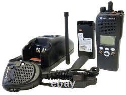 Motorola XTS2500 II VHF 136-174MHz Digital Two Way Radio AES ADP H46KDF9PW6BN