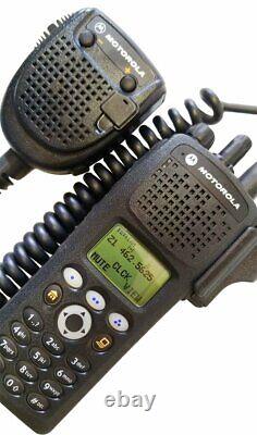 Motorola XTS2500 UHF Covert Military Two Way Radio 380-470 MHz P25 AES FPP