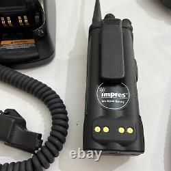Motorola XTS5000R H18UCF9PW6AN 700/800MHz Two Way Radios Charger Mic