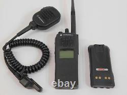 Motorola XTS-2500 H46KDD9PW5BN VHF 136-174MHz Two-Way Radio with Battery + Mic