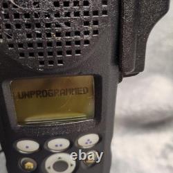 Motorola XTS 2500 UHF Black Two Way Radio IMPRES Battery Mic Antenna Portable