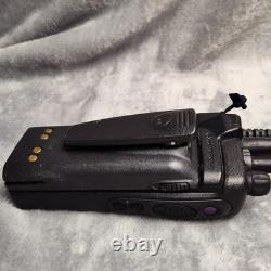 Motorola XTS 2500 UHF Black Two Way Radio IMPRES Battery Mic Antenna Portable