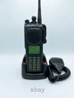 Motorola XTS 3000 Model II Digital Radio Bundle With Charger & Mic TESTED