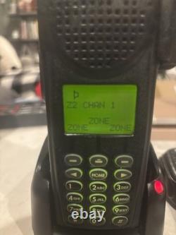 Motorola XTS 3000 Model II Digital Radio Bundle With Charger & Mic TESTED