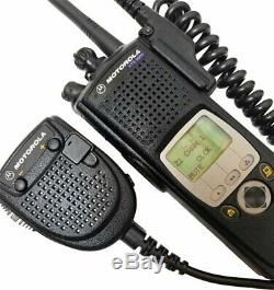 Motorola XTS 5000 II 800MHz P25 Two Way Radio SMARTnet SMARTzone Speaker Mic ADP