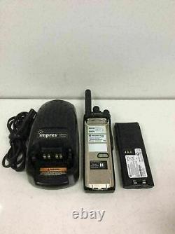 Motorola XTS 5000 II P25 Two Way Radio 800mhz H18UCF9PW6AN +Charger/Battery/Ante